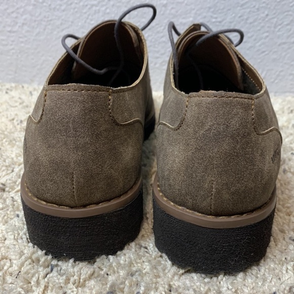 Brogues Womens Brown Suede Shoes - Picture 4 of 9